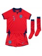 Billige England Jack Grealish #7 Bortedraktsett Barn VM 2022 Kortermet (+ Korte bukser)
